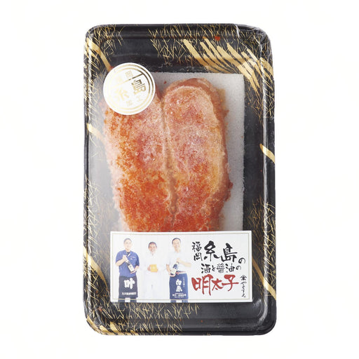 福岡 明太子 MENTAIKO - Frozen Seasoned Cod Fish Roe in Egg Shac (Pack x 2pcs) 80g japanmart.sg 