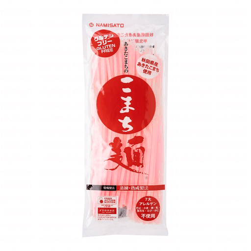 グルテンフリー こまち麺（赤）Namisato Japanese Gluten Free Komachi Noodle Red 200g japanmart.sg 