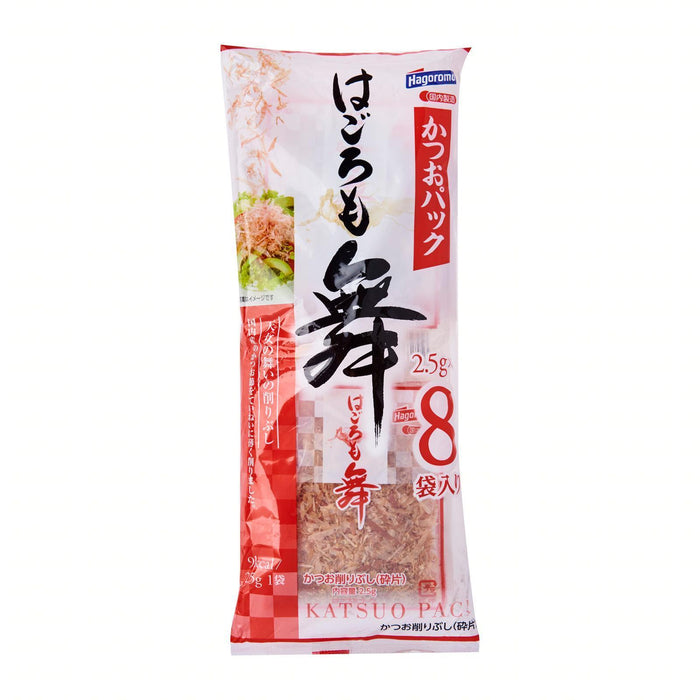 はごろも「舞」かつおパック Hagoromo Hana Katsuo Dried Shaved Bonito Flakes (2.5g x 8 pkt) Honeydaes - Japan Foods Grocery Online 