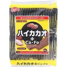 ハイカカオウエハース ハイカカオ味 Healthy Club HaiCacao Coca Cream Flavour with Calcium and Iron Wafer (7.1g x 40 pkts) Honeydaes - Japan Foods Grocery Online 