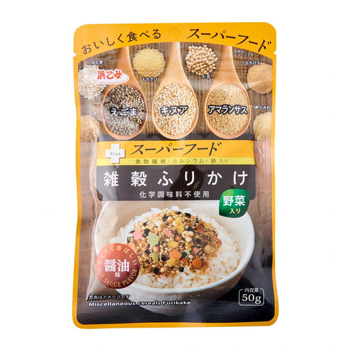 Hamaotome The Healthy Superfood Plus Zakkoku Furikake Japanese Rice Topping 50g Premium Resealable Pack Food, Beverages & Tobacco Honeydaes - Japan Foods Grocery Online 