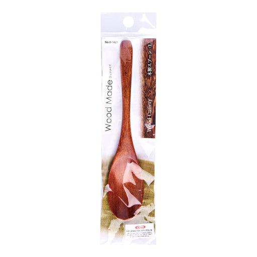 Happy Daes [Japan Wooden Cutlery Series] Cereal Spoon (L) B-1621 1pc Pack Honeydaes - Japan Foods Grocery Online 