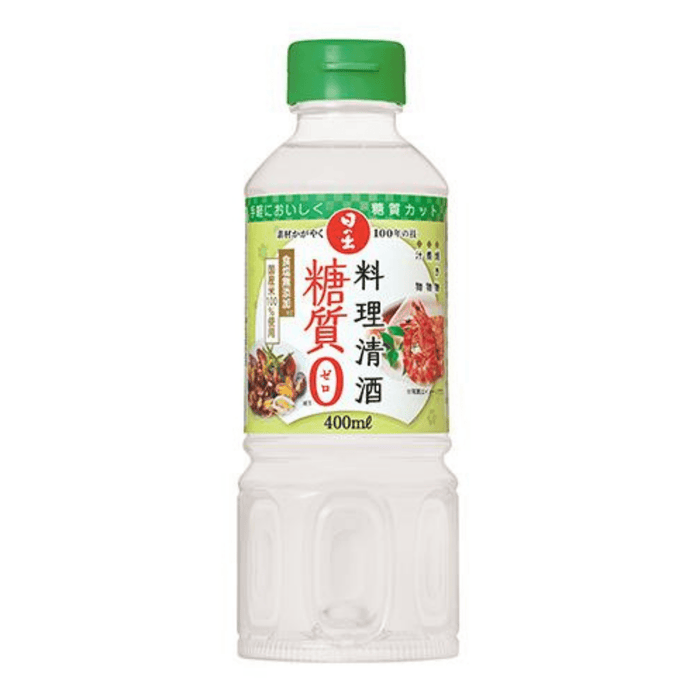 Hinode Ryori-Seishu Japan Cooking Sake (SUGAR ZERO, SALT FREE) 400ml Honeydaes - Japan Foods Grocery Online 