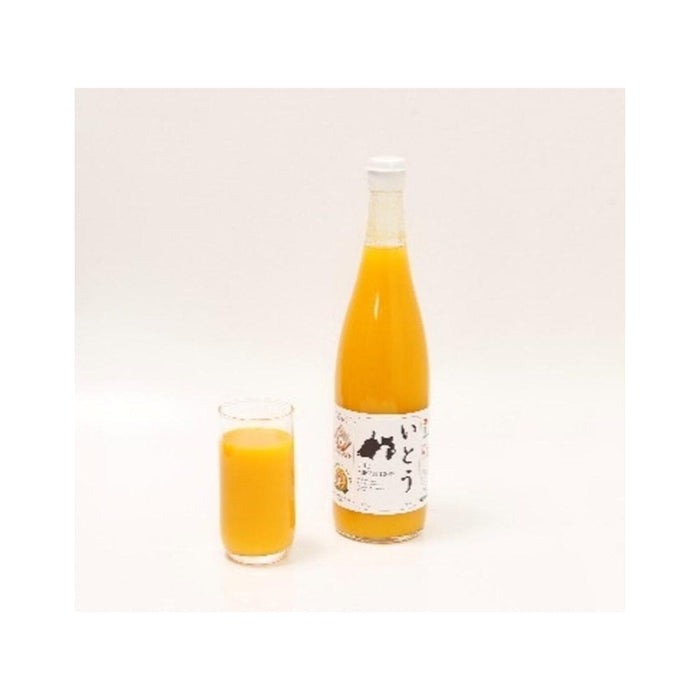 いとう 100％みかん ジュース Shizuoka Ito City 100% Pure Japan Mikan Orange Juice 720ml 720ml Honeydaes - Japan Foods Grocery Online 