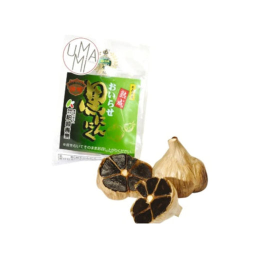 Japan Aged Black Garlic Whole Kuro Ninniku (Pack x 1 Pc) Healthy Easy Pack Honeydaes - Japan Foods Grocery Online 