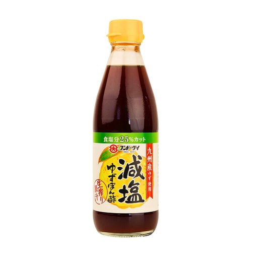 Japan Fundodai Reduced Salt Gennen Yuzu Ponzu 360ml Citrus Seasoning Dressing Honeydaes - Japan Foods Grocery Online 