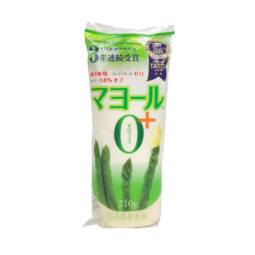 Japan No Egg Cholesterol-Free Mayonnaise ZERO PLUS 210g Honeydaes - Japan Foods Grocery Online 