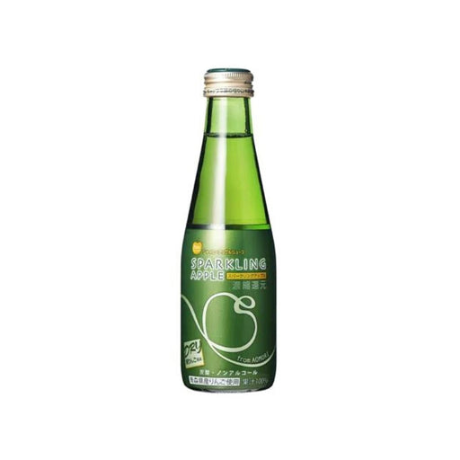 Japan Shiny Sparkling Apple Dry Soda 200ml Glass Bottle Honeydaes - Japan Foods Grocery Online 