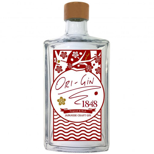 Japanese Gin Ori-Gin 1848 500ml 48% Honeydaes - Japan Foods Grocery Online 