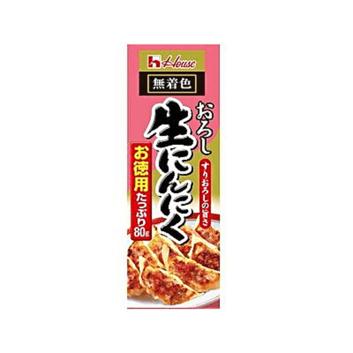 (Japanese Kitchen Series) OROSHI NINNIKU Japanese Grated Garlic Tube 80g Easy Form Honeydaes - Japan Foods Grocery Online 