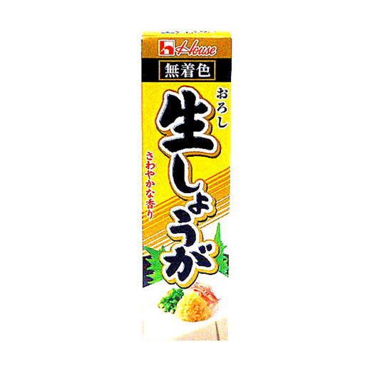 (Japanese Kitchen Series) OROSHI SHOGA Japanese Grated Ginger Tube 70g Easy Form Honeydaes - Japan Foods Grocery Online 