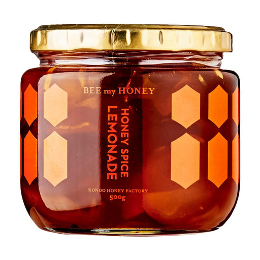 近藤養蜂場 [蜂蜜 はちみつ ハチミツ]大人のレモネード Kondo Japanese Honey Factory Honey Spice Lemonade 500g japanmart.sg 