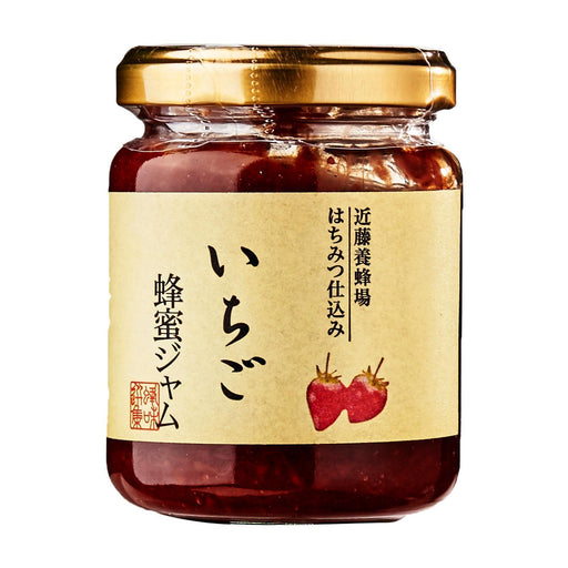 近藤養蜂場 いちご 蜂蜜ジャム Kondo Japanese Honey Factory Strawberry Honey Jam 130g japanmart.sg 