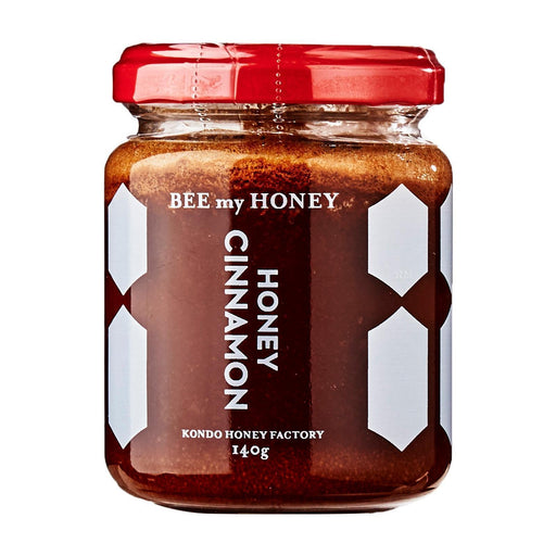近藤養蜂場 シナモンはちみつ Kondo Japanese Honey Factory Honey Cinnamon 140g japanmart.sg 