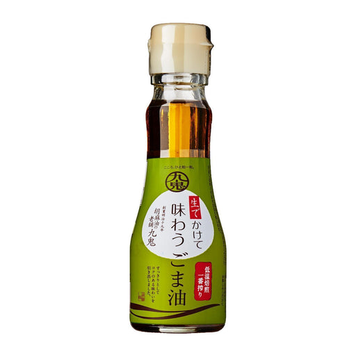 九鬼生でかけて味わう胡麻油 Kuki Namade Kakete Goma Abura Japanese Sesame Oil 150ml japanmart.sg 