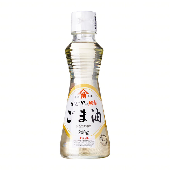 Kadoya Junpaku Japanese White Sesame Oil 200g japanmart.sg 