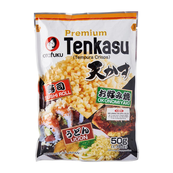 Kirei Otafuku Premium Tenkasu Tempura Crisps 50g Honeydaes - Japan Foods Grocery Online 