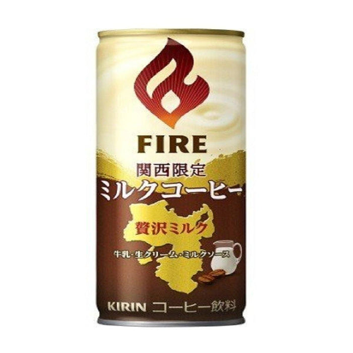 Kirin Fire Kansai Limited Edition Japanese Milk Coffee Can 245g japanmart.sg 