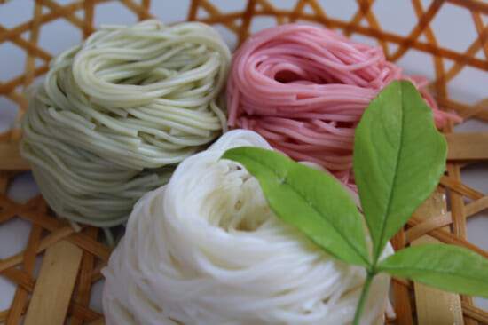 Kobayashijin - Cha Somen Japan Green Tea Wheat Noodles 200g Honeydaes - Japan Foods Grocery Online 