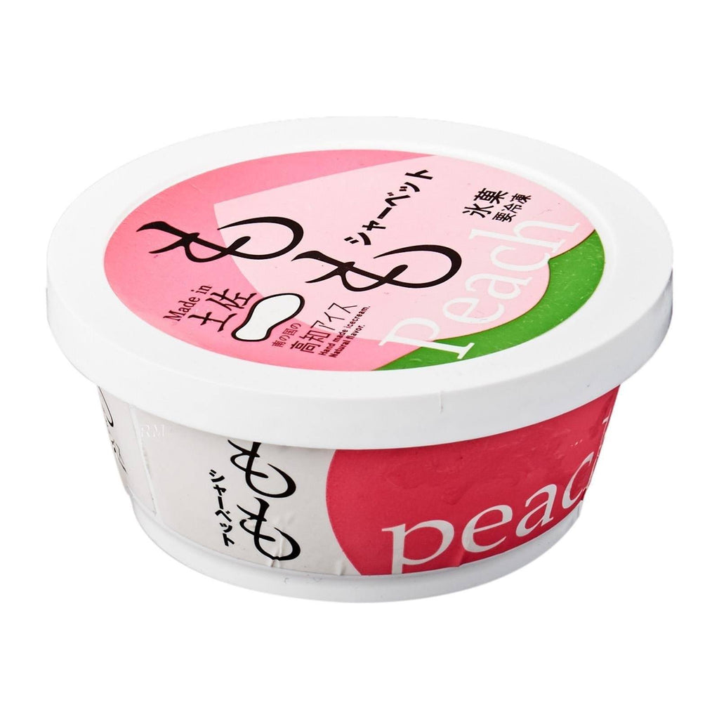冷凍高知アイス もも Kochi Ice Peach Momo Sorbet 115ml — Honeydaes