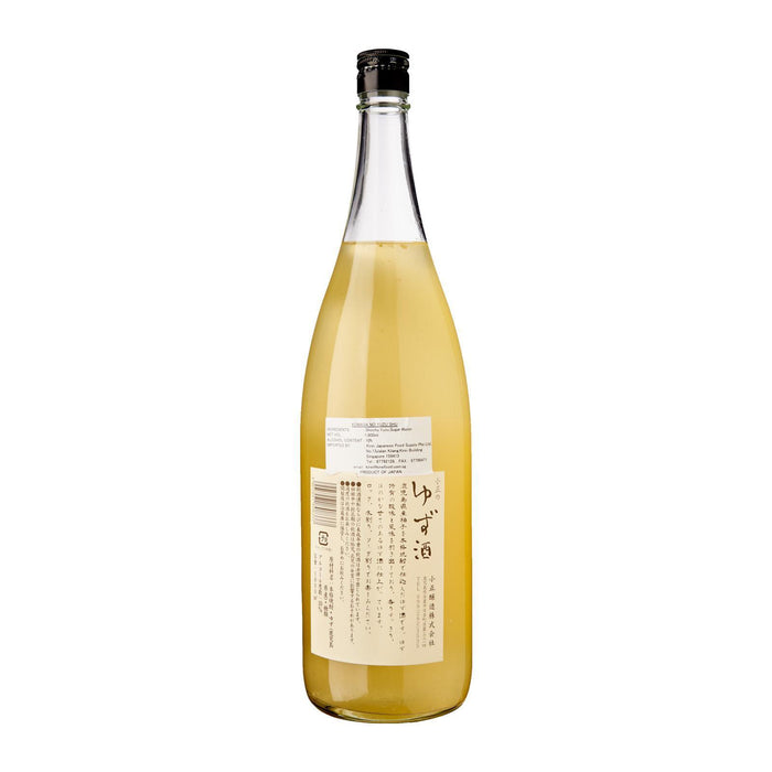 Komasa Yuzushu (Kanpai Size) 1.8L 10% Honeydaes - Japan Foods Grocery Online 