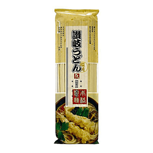 Kubota Sanuki Udon Japanese Thin Flat Type Wheat Noodle 250g Pack Honeydaes - Japan Foods Grocery Online 