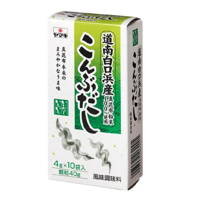 昆布だし Yamaki PREMIUM Series - KONBU DASHI Japanese Dried Kelp Stock Powder 40g Honeydaes - Japan Foods Grocery Online 