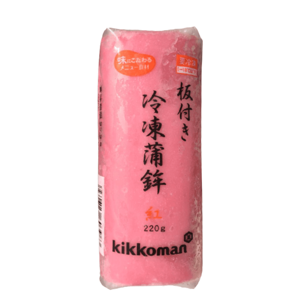 冷凍 板蒲鉾 [赤] Kikkoman Ita Aka Kamaboko Frozen Japanese Pink