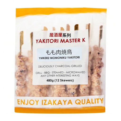 もも肉焼き鳥 Yakitori Master K Momoniku (Chicken Thigh Meat Skewer) 12 Skewers Pack 480g japanmart.sg 