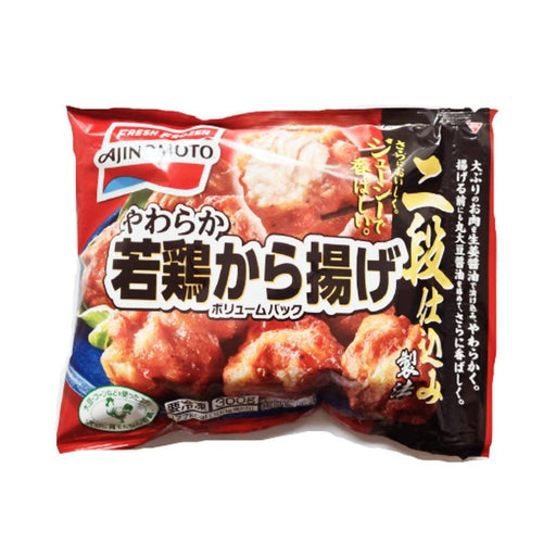 冷凍やわらか若鶏から揚げ Wakadori Karaage Japanese Tender Fried Chicken (Pkt x 300g) japanmart.sg 