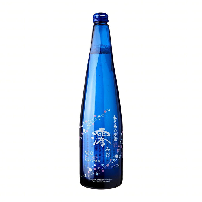 澪」スパークリング清酒 Mio Sparkling Sake - Classic Blue (Kanpai
