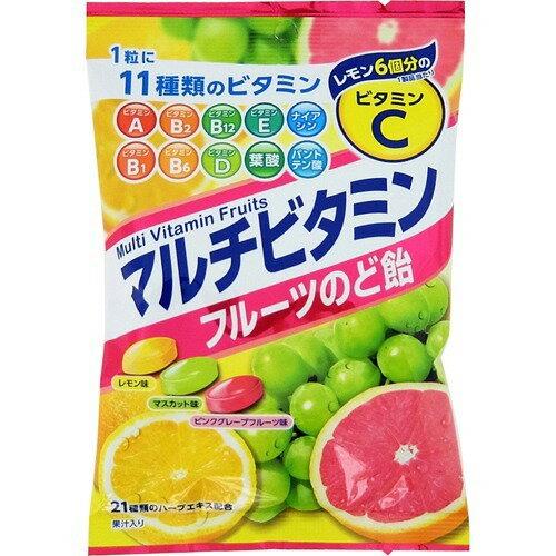 マルチビタミン フルーツのど飴 Senjaku Multi Vitamin Fruit Candy 76g japanmart.sg 