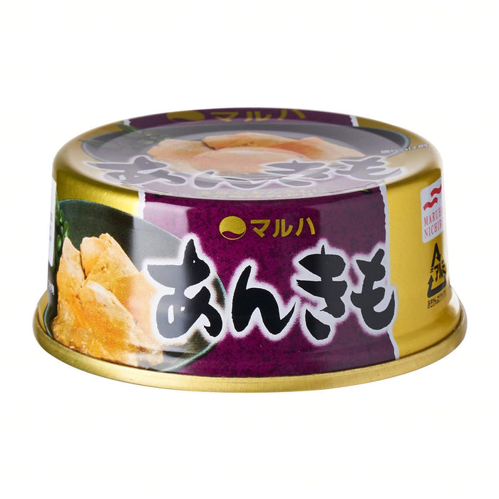 Maruha Ankimo Boiled Monkfish Liver Can 70g Honeydaes - Japan Foods Grocery Online 