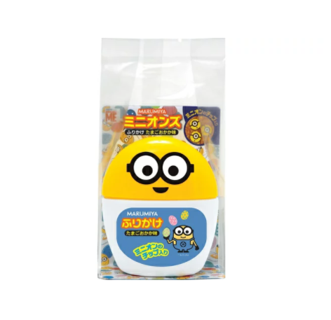 Marumiya MINION Tamago Okaka Furikake 20g Honeydaes - Japan Foods Grocery Online 
