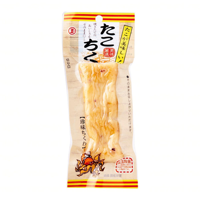 Marutama Tako Chikuwa Octopus Fish Cake Snack 45g Honeydaes - Japan Foods Grocery Online 