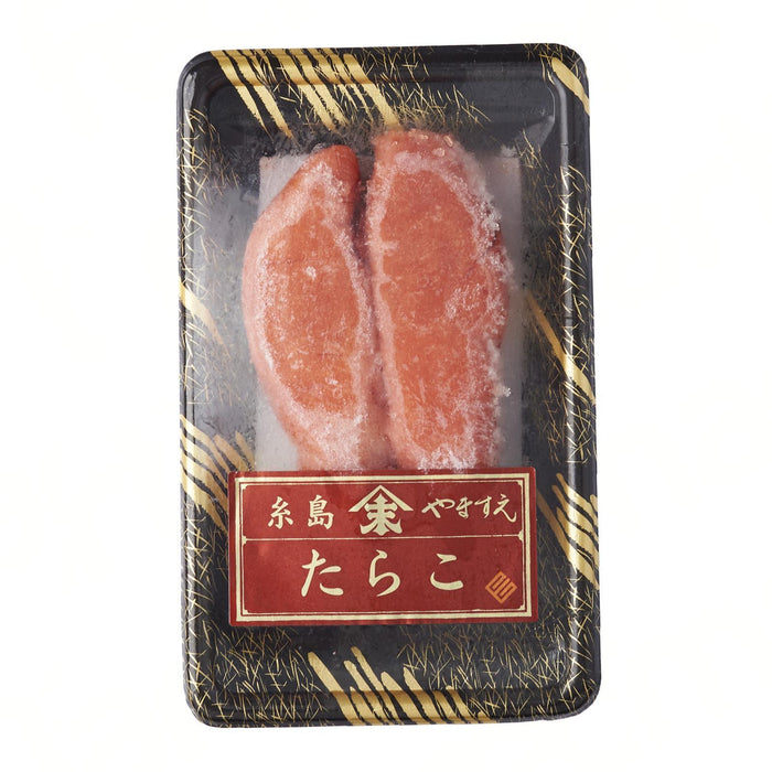 糸島 たらこ TARAKO Seasoned Cod Fish Roe in Egg Shac (Pack x 2pcs) 80g japanmart.sg 