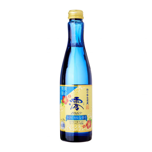 Mio Sparkling Sake Special Tropical Edition 300ml 5% Glass Bottle Honeydaes - Japan Foods Grocery Online 