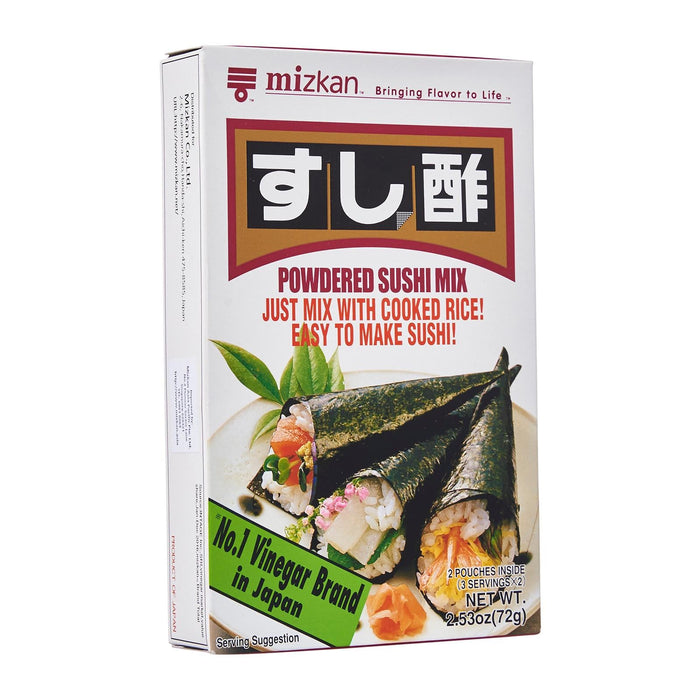 ミツカン 粉すし酢 Mizkan Japanese Sushi Vinegar Powdered Sushi Mix 72g (Pack x 2 Pouches) Honeydaes - Japan Foods Grocery Online 