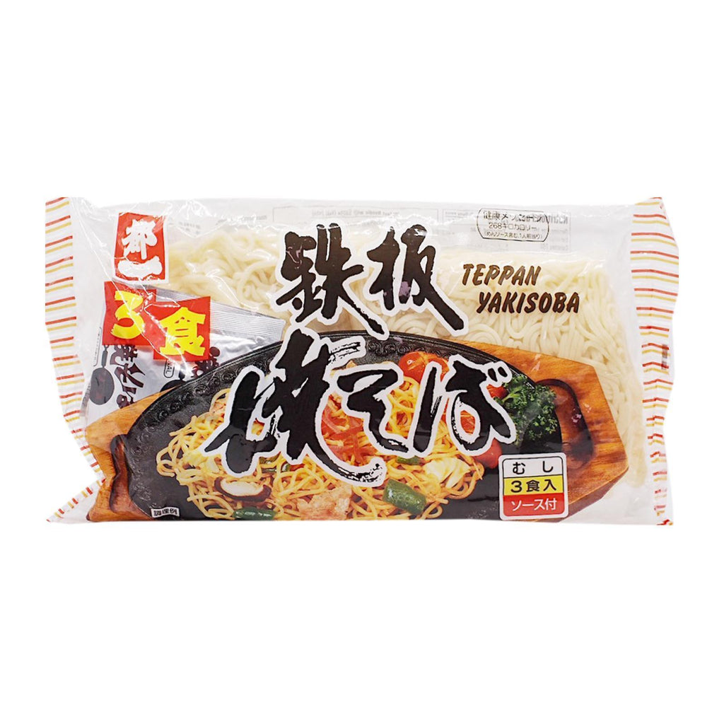 都一 鉄板焼そば Miyakoichi Teppan Japanese Yakisoba Noodle (Pack x