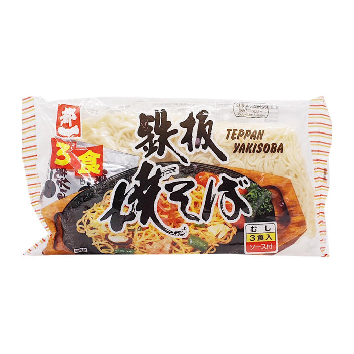 Miyakoichi Teppan Japanese Yakisoba Noodle (Pack x 3 Pcs) 480g Honeydaes - Japan Foods Grocery Online 