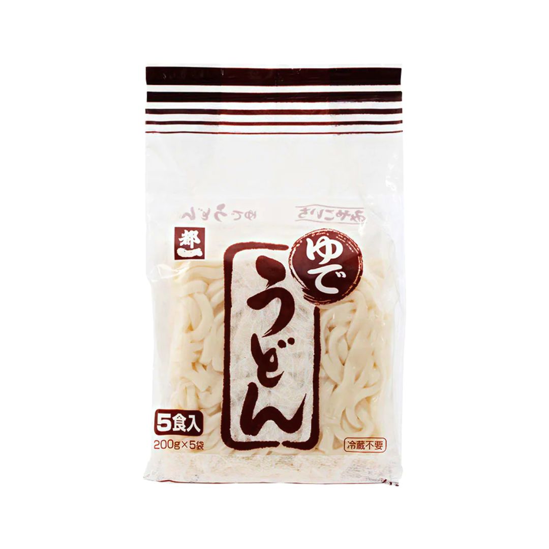 Miyakoichi Yude Udon Japanese Noodles 5 Pieces Pack — Honeydaes Japan
