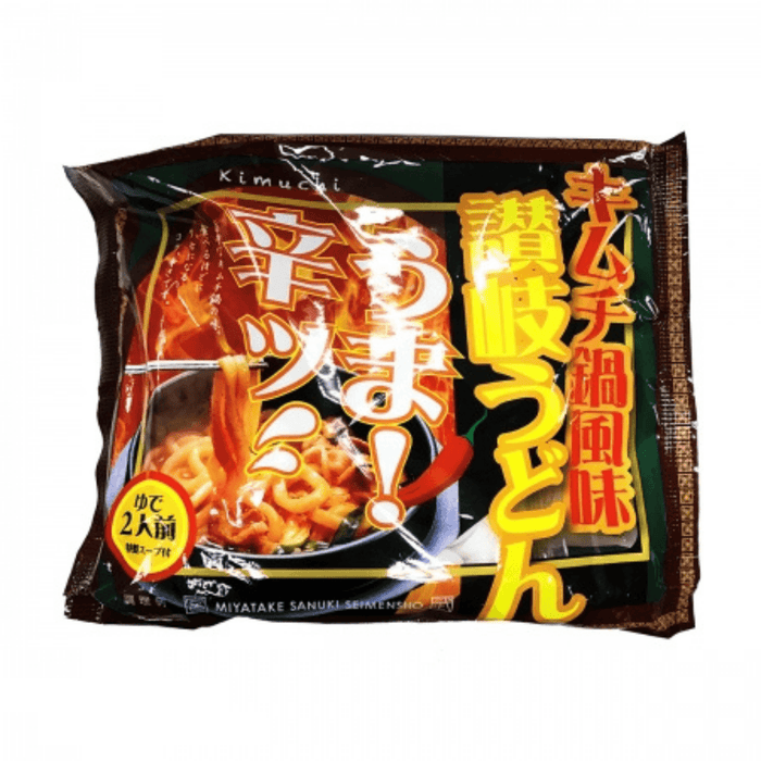 Miyatake Kimuchee Nabe Fumi Pot Styled Sanuki Udon Japanese Noodle (2 Servings) 420g Honeydaes - Japan Foods Grocery Online 
