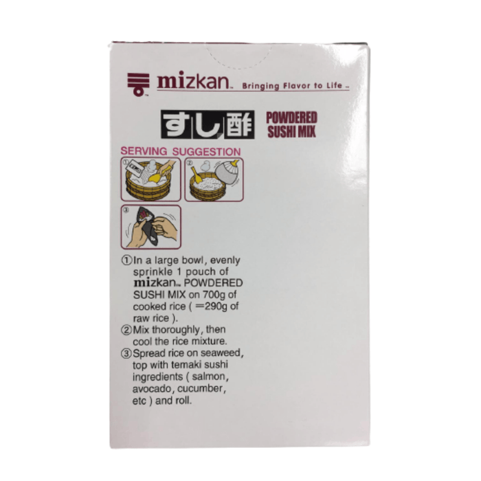Mizkan Japanese Sushi Vinegar Powdered Sushi Mix 72g (Pack x 2 Pouches) Honeydaes - Japan Foods Grocery Online 