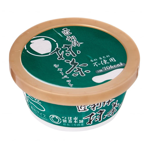 抹茶シャーベット Premium Natural Japanese Matcha Tea Sherbet 115ml Cup japanmart.sg 