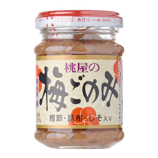 Momoya Ume No Mi Japanese Savoury Seasoned Plum Paste 105g Glass Bottle Honeydaes - Japan Foods Grocery Online 