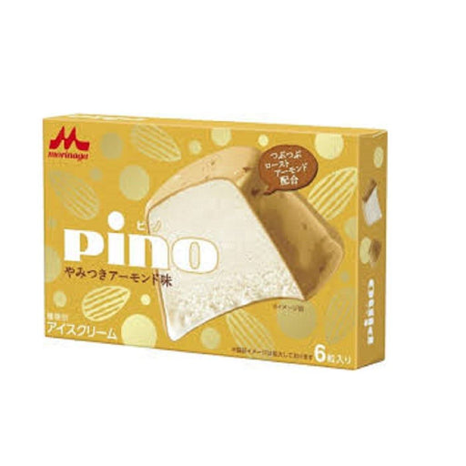 Morinaga Milk Pino Yamitsuki Crushed Almond Flavor 60g Japan Ice Cream - Frozen Honeydaes - Japan Foods Grocery Online 
