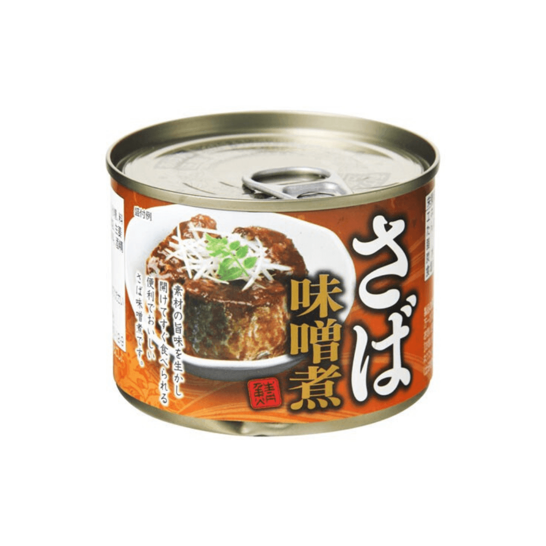 With　サバ味噌煮　NexTrade　Online　180g　Foods　SABA　MISONI　Japan　Japan　Mackerel　Miso　Honeydaes　Can　—　Grocery