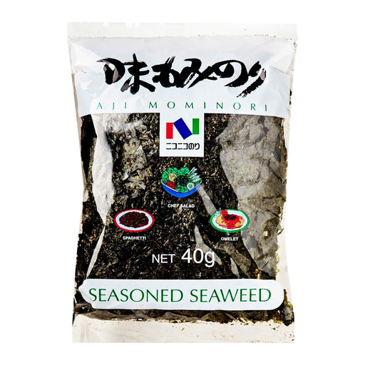 Nico Aji Mominori Seasoned Japanese Seaweed Shreds 40g Honeydaes - Japan Foods Grocery Online 