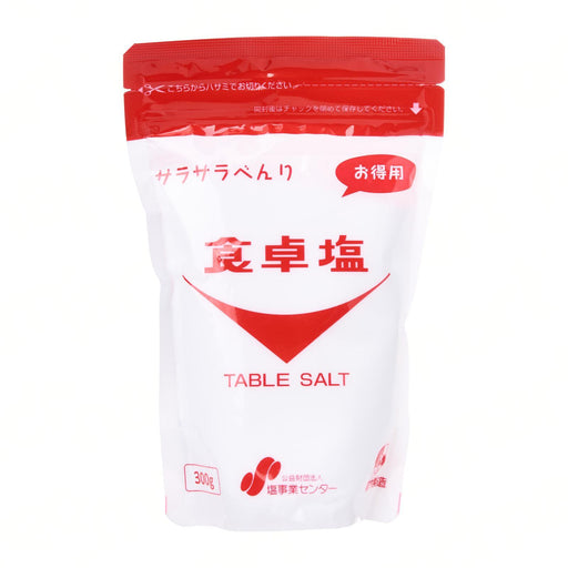 Nihon Shokuen Japan's Domestic Table Salt Easy Re-sealable Pack 300g Honeydaes - Japan Foods Grocery Online 
