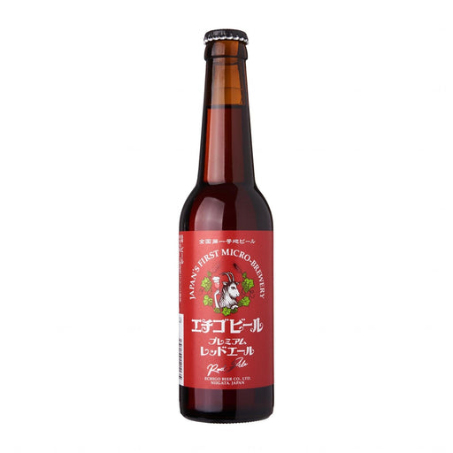 Niigata Japan Echigo Craft Beer Premium Red Ale 5.5% Bottle Classic Size 330ML japanmart.sg 